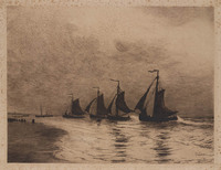 KG 08999
          <br/>
          Strand met vissersschepen
          <br/>
          <em>Storm van 's-Gravesande, Carel Nicolaas (1841-1924)</em>